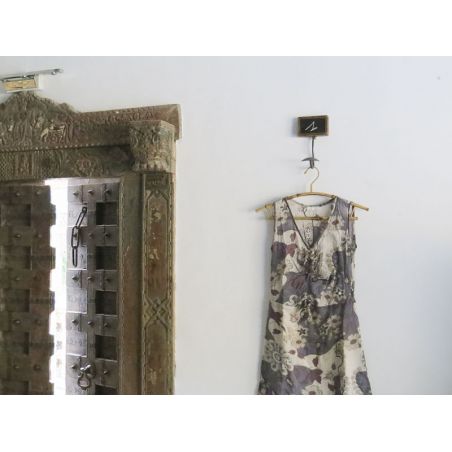 Personalised Coat Peg Smithers Coat Hooks & Racks £45.00 Mango Wood product_features