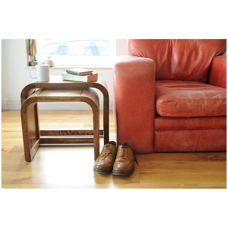 Stockholm Table Nest Smithers Retro Furniture £326.00 Living Room Mango Wood product_features