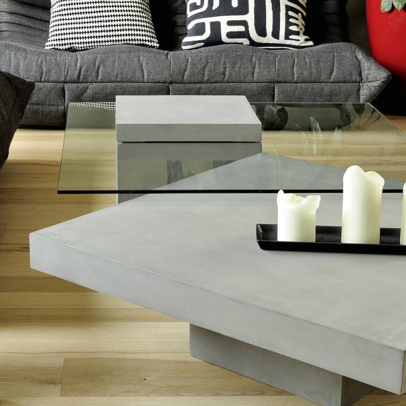 Concrete Coffee Table Smithers Side Tables & Coffee Tables £1,350.00 Living Room product_features