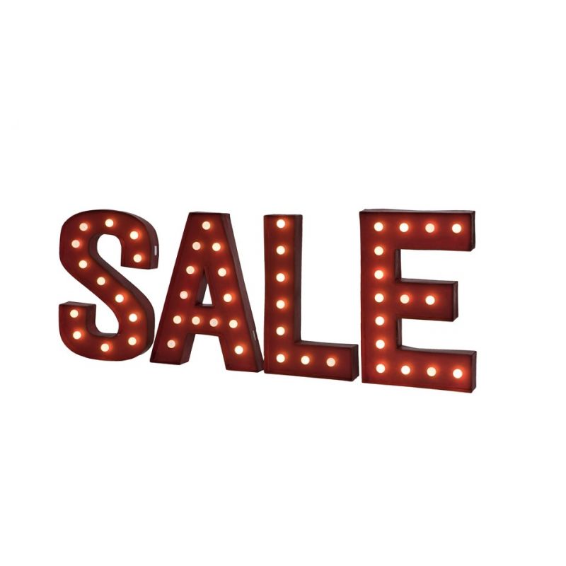 Sale Letter Lights Smithers Lighting £300.00 Aluminium product_features