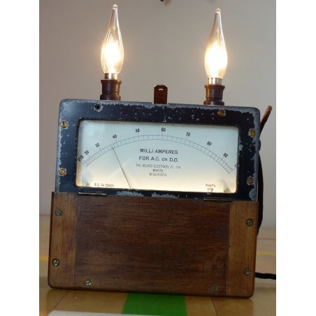 Amperes Meter Lamp Archives &pound;344.00 product_features