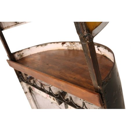Tuk Tuk Bar Smithers Used, Abused, & Reused £2,163.00 Bar Reclaimed Boat Wood Recycled Steel product_features