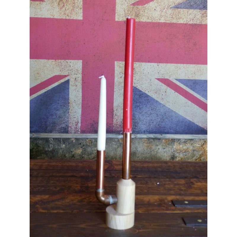 Chimney Double Candle Holder  Archives £41.00      product_features
