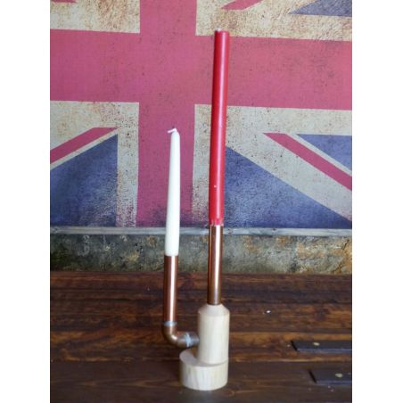 Chimney Double Candle Holder Archives &pound;41.00 product_features