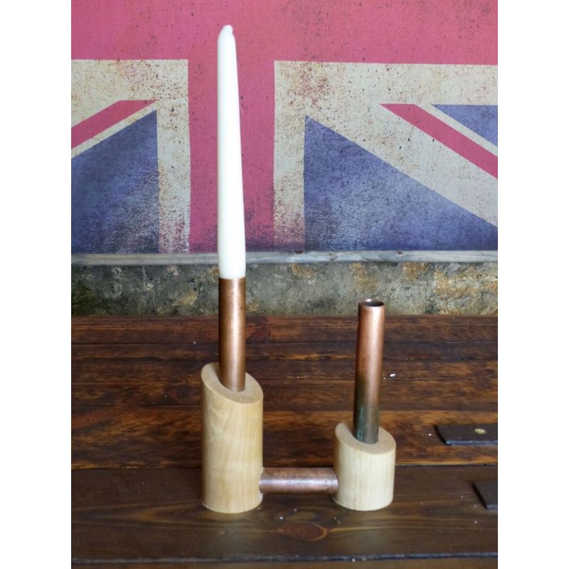 Chimney Double Candle Holder  Archives £41.00      product_features