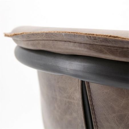 Leather Industrial Dining and Office Chairs Smithers Chairs £477.00 Kitchen Diner Steel product_features