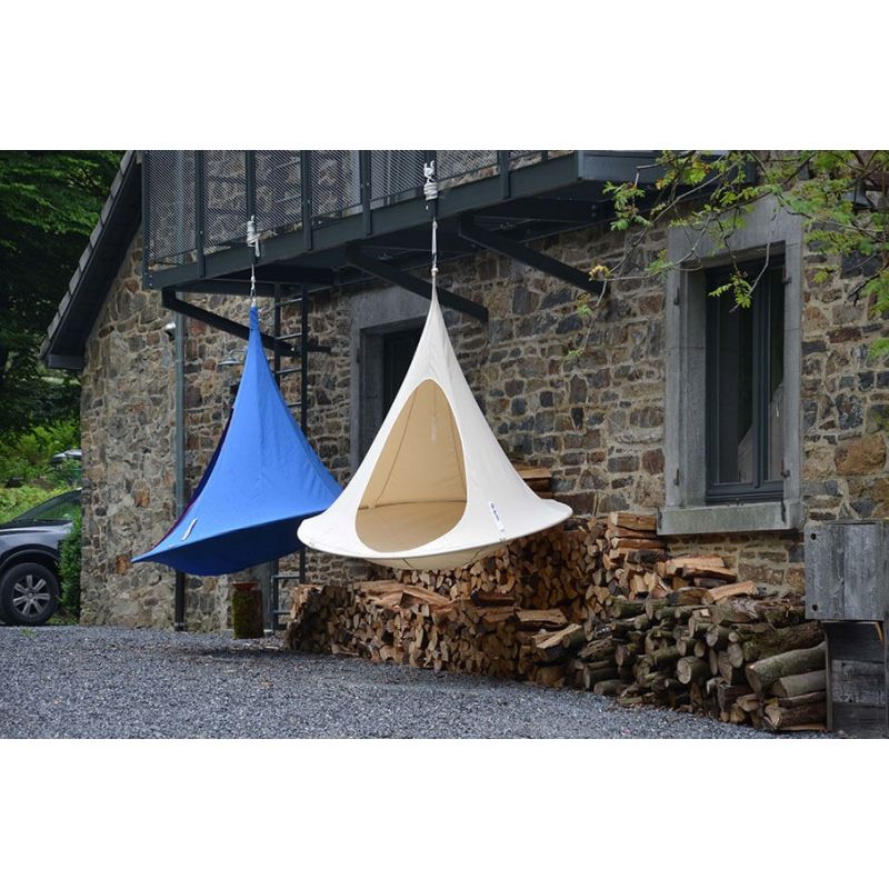 Cacoon Double Hanging Chair Tent for Elegant Outdoor Bliss Cacoon Hanging Tents £210.00 Aluminium product_features