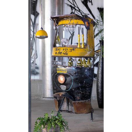 Tuk Tuk Bar Smithers Used, Abused, & Reused £2,163.00 Bar Reclaimed Boat Wood Recycled Steel product_features