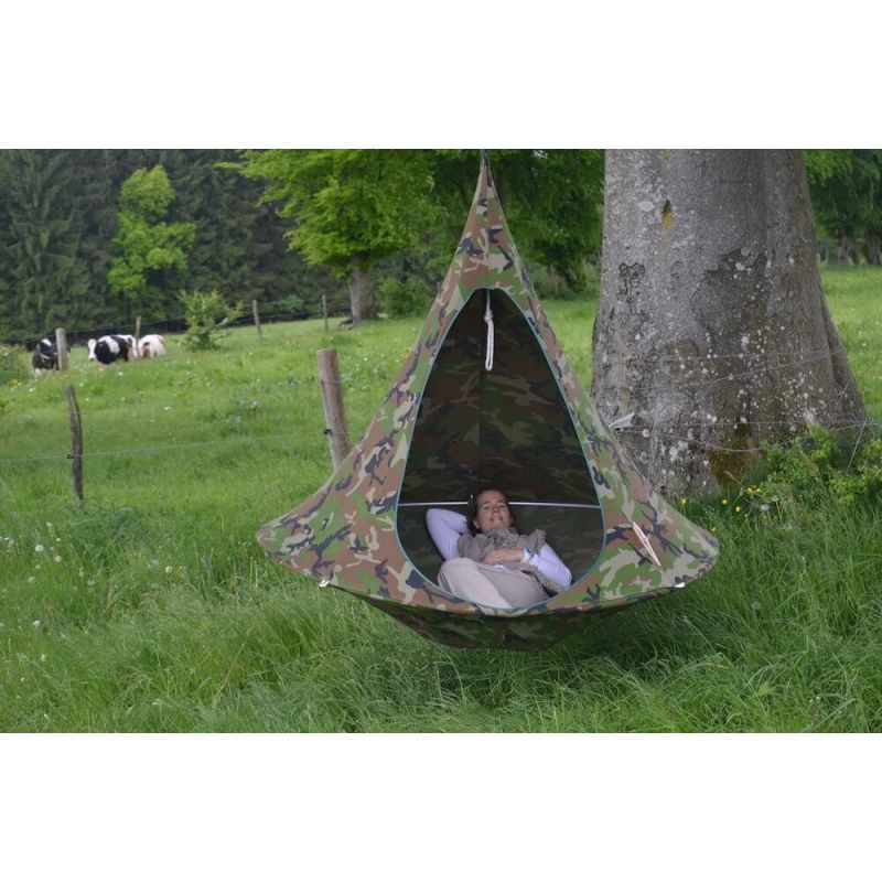 Cacoon Double Hanging Chair Tent for Elegant Outdoor Bliss Cacoon Hanging Tents £210.00 Aluminium product_features