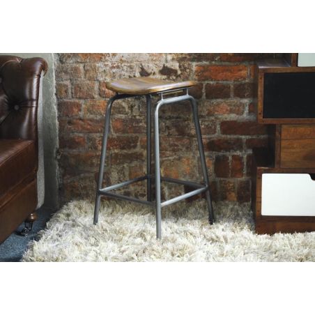 Science Lab Stools Smithers Industrial Furniture £200.00 Bar Mango Wood product_features