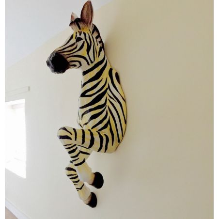Mounted Life Size Zebra – As Seen at Pikes Hotel Ibiza Smithers Archives £455.00 Hallway product_features