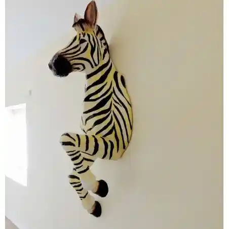 Mounted Life Size Zebra – As Seen at Pikes Hotel Ibiza Smithers Archives £455.00 Hallway product_features