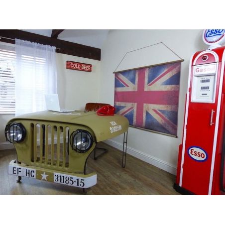 XL British Vintage Union Jack Flag – WWII Replica Smithers Wall Art £90.00      product_features