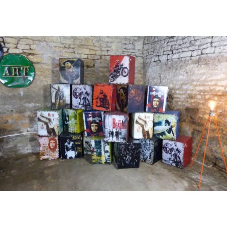 Oil Drum Side Table Stools Smithers Side Tables & Coffee Tables &pound;145.00 product_features