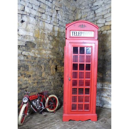 British Red Telephone Box Smithers Home Bars &pound;1,100.00 All Rooms Reclaimed Wood product_features