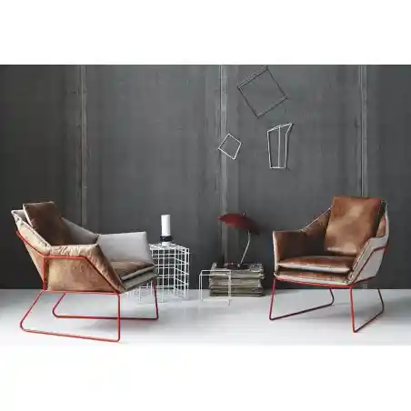 Saba New York Armchair Saba Italia Designer Furniture £1,948.00 All Rooms Nickel product_features
