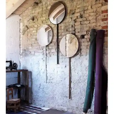 Lollipop Mirror Decorative Mirrors £631.00 All Rooms Oak Wood product_features