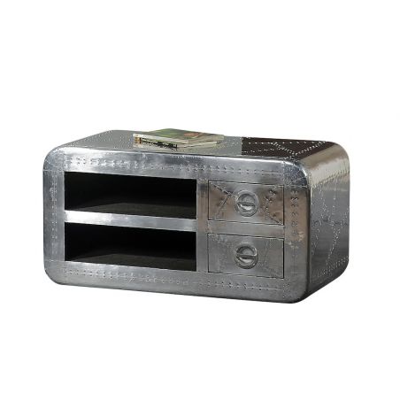 Aviator TV Cabinet Smithers TV Units &pound;1,008.00 Living Room MDF Aluminium product_features