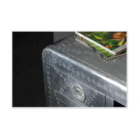 Aviator TV Cabinet Smithers TV Units &pound;1,008.00 Living Room MDF Aluminium product_features