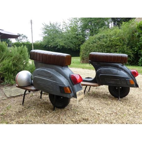 Vespa Scooter Bar Stool Smithers Used, Abused, & Reused £2,250.00      product_features