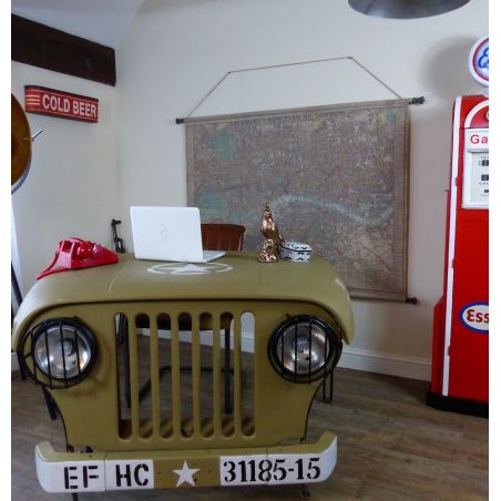 Cruchley's New Plan of London Map – Vintage Gift for Men’s Office or Study Decor Smithers Wall Art £100.00      product_features