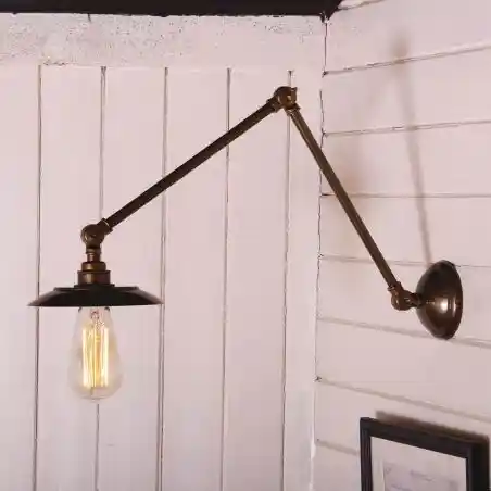 Industrial Pendant Poster Light Smithers Archives &pound;375.00 Spun Brass product_features