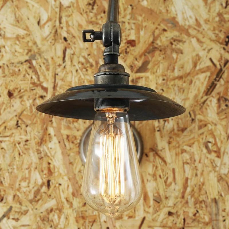 Industrial Pendant Poster Light Smithers Archives £375.00 Spun Brass product_features