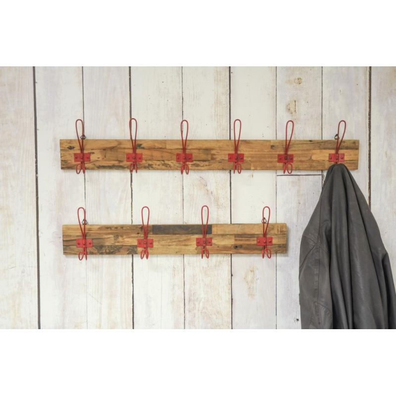 Industrial Coat Peg Smithers Coat Hooks & Racks £69.00 Hallway Reclaimed Wood product_features