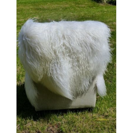 Mongolian Sheepskin Chair Smithers Money For Nothing BBC £2,234.00 Living Room Mahogany product_features