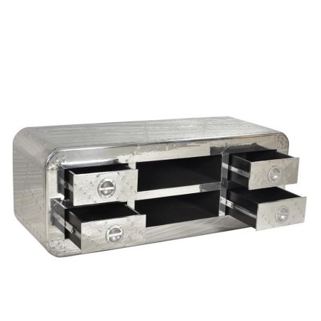 Aviator TV Cabinet Smithers TV Units &pound;1,008.00 Living Room MDF Aluminium product_features