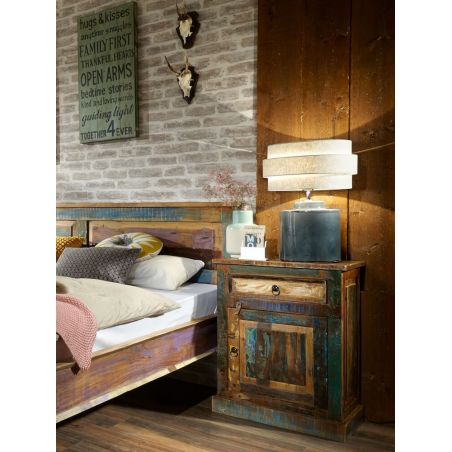 River Thames Bedside Cabinet Smithers Reclaimed Wood Furniture £518.00 Bedroom Reclaimed Boat Wood product_features