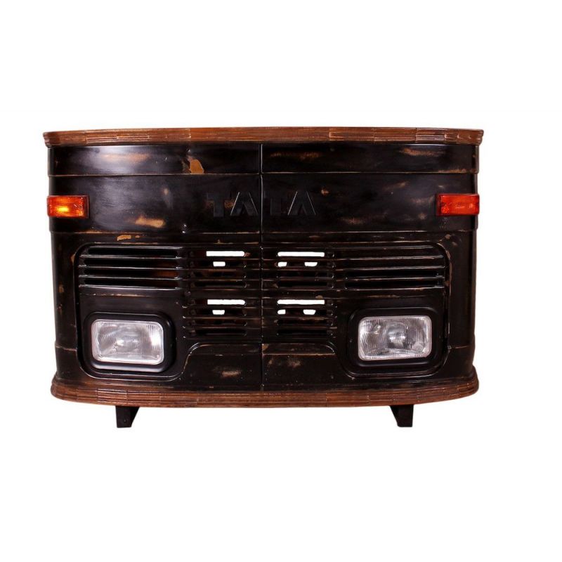 Tata Pub Truck Bar Smithers Home Bars £2,650.00 Bar Reclaimed Boat Wood Reclaimed Steel product_features