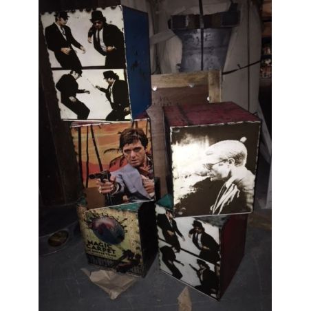 Oil Drum Side Table Stools Smithers Side Tables & Coffee Tables &pound;145.00 product_features