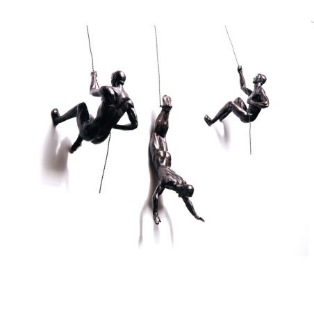Climbing Men Wall Sculpture &ndash; Luxury Wall Art for Stairwell, Lounge, Office Smithers Retro Ornaments &pound;85.00 product_feat...