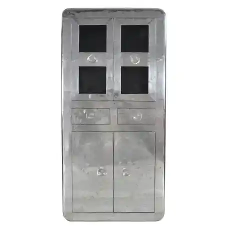 Aviator Tall Cabinet Smithers Office £2,745.00 All Rooms Aluminium product_features