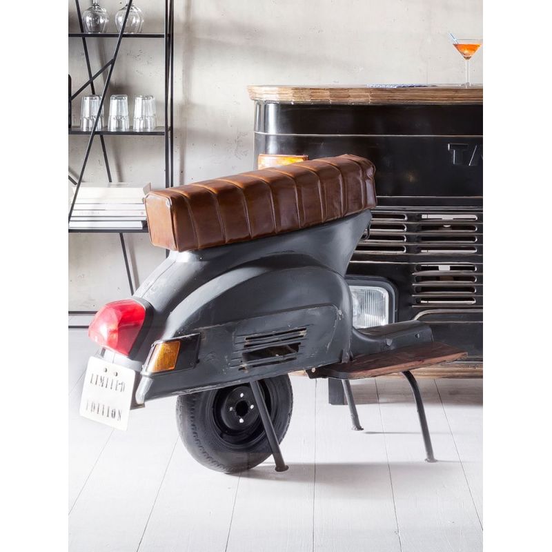 Vespa Scooter Bar Stool Smithers Used, Abused, & Reused £2,250.00      product_features