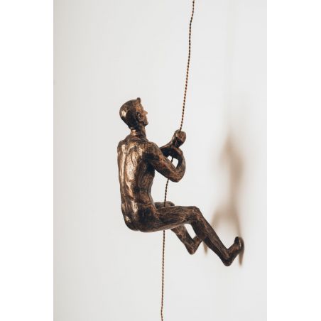 Climbing Man Wall Sculpture &ndash; Vintage Vibe Gift Idea for Him, Home, or Office Decor Smithers Retro Ornaments &pound;26.00 prod...