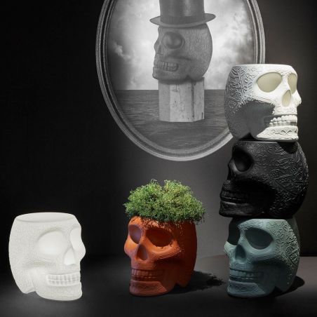 Skull Head Planter And Champagne Bucket Retro Ornaments &pound;236.00 product_features