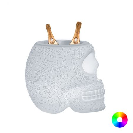 Skull Head Planter And Champagne Bucket Retro Ornaments &pound;236.00 product_features
