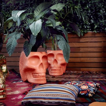 Skull Head Planter And Champagne Bucket Retro Ornaments &pound;236.00 product_features