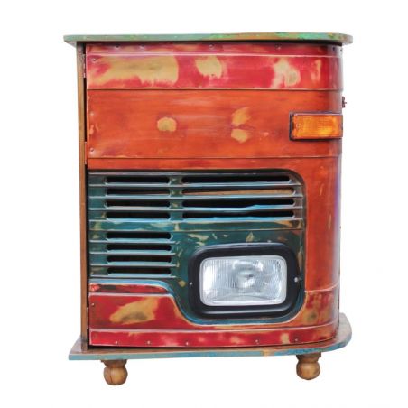 Recycled Truck Cocktail Bar Smithers Used, Abused, & Reused £825.00 Reclaimed Boat Wood Reclaimed Steel product_features