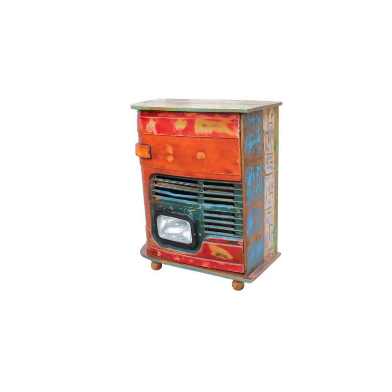 Recycled Truck Cocktail Bar Smithers Used, Abused, & Reused £825.00 Reclaimed Boat Wood Reclaimed Steel product_features