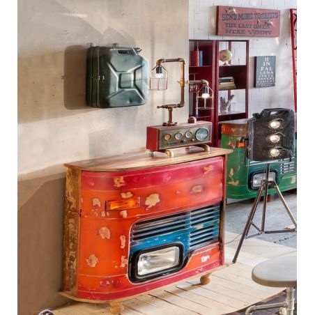 Recycled Truck Cocktail Bar Smithers Used, Abused, & Reused £825.00 Reclaimed Boat Wood Reclaimed Steel product_features