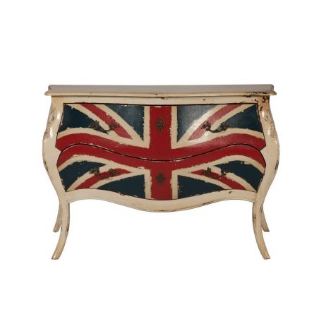 Union Jack Bombe Chest Sideboard Smithers Hallway &pound;1,800.00 Mahogany product_features