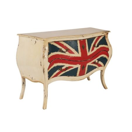 Union Jack Bombe Chest Sideboard Smithers Hallway &pound;1,800.00 Mahogany product_features
