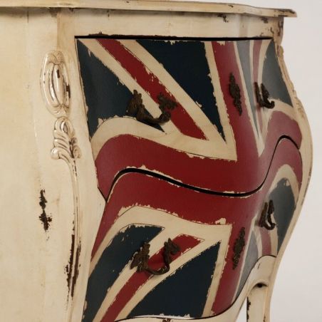 Union Jack Bombe Chest Sideboard Smithers Hallway &pound;1,800.00 Mahogany product_features