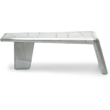 Mohawk Aircraft Coffee Table Smithers Archives &pound;607.00 Living Room Fir Wood Aluminium Plate product_features