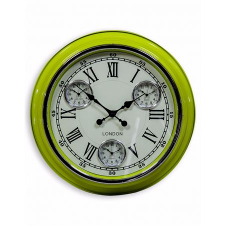 Retro Wall Clock – Bold Vintage Style with Classic Charm Smithers Archives £80.00      product_features