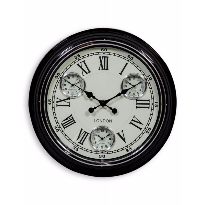 Retro Wall Clock – Bold Vintage Style with Classic Charm Smithers Archives £80.00      product_features