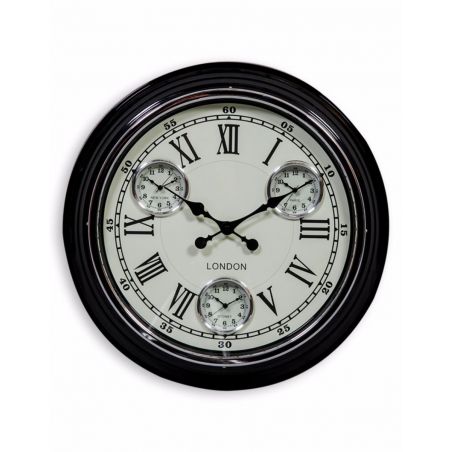 Retro Wall Clock – Bold Vintage Style with Classic Charm Smithers Archives £80.00      product_features